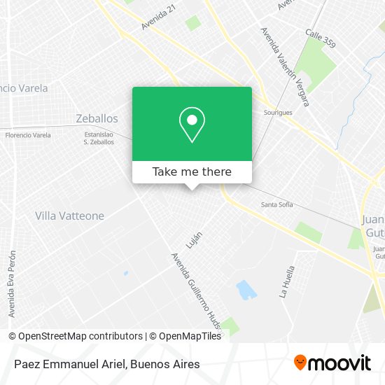 Paez Emmanuel Ariel map