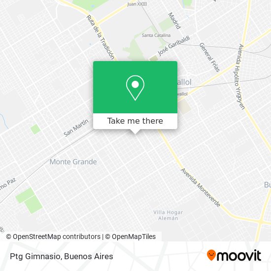 Ptg Gimnasio map