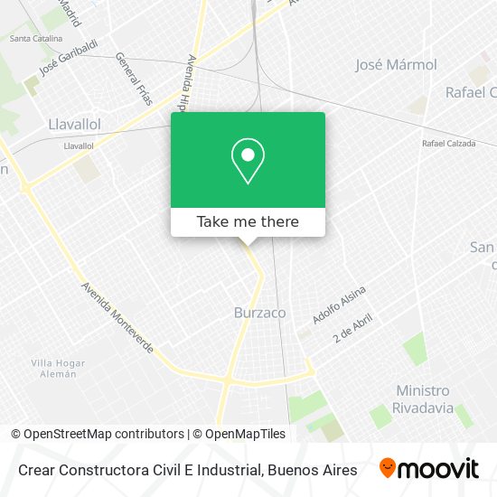 Crear Constructora Civil E Industrial map