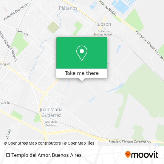 Mapa de El Templo del Amor