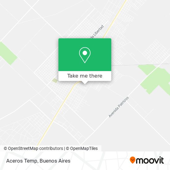 Mapa de Aceros Temp