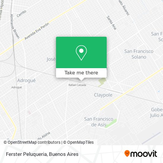 Ferster Peluqueria map