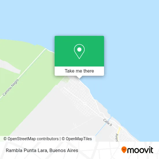 Rambla Punta Lara map