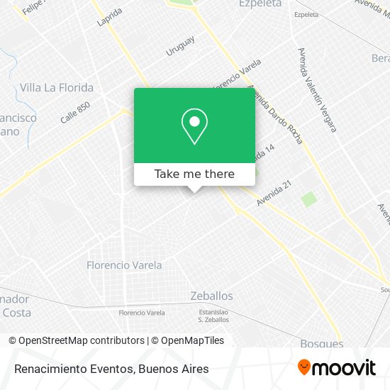 Mapa de Renacimiento Eventos