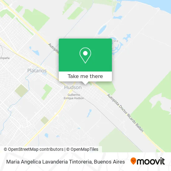Mapa de Maria Angelica Lavanderia Tintoreria