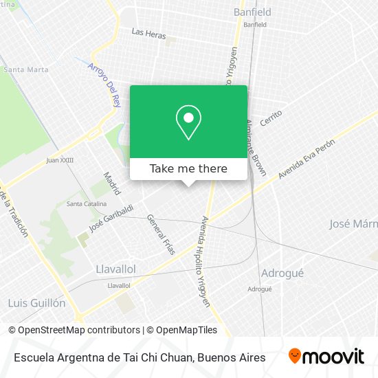 Escuela Argentna de Tai Chi Chuan map