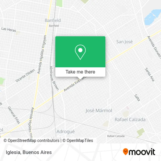 Mapa de Iglesia
