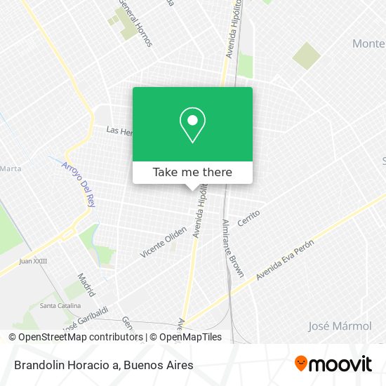Mapa de Brandolin Horacio a