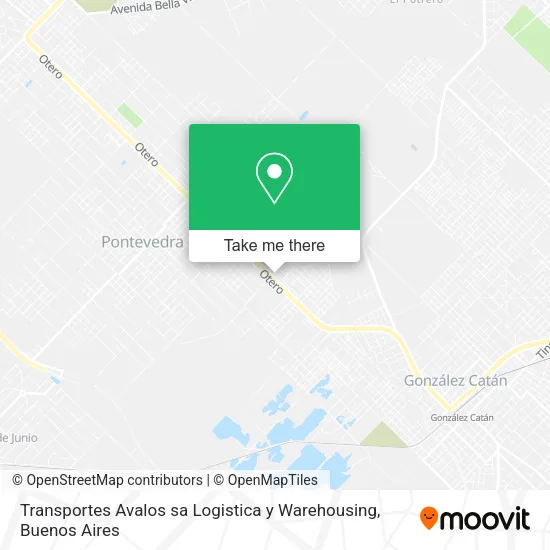 Transportes Avalos sa Logistica y Warehousing map
