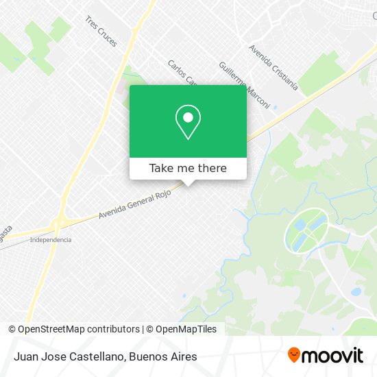 Juan Jose Castellano map