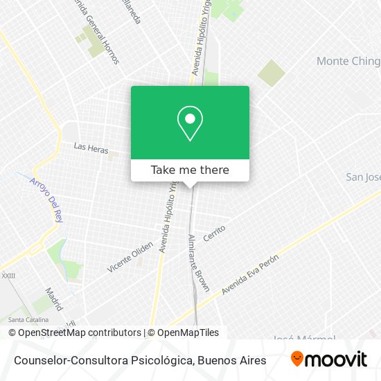 Mapa de Counselor-Consultora Psicológica