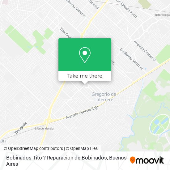 Bobinados Tito ? Reparacion de Bobinados map