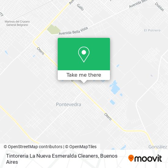 Tintoreria La Nueva Esmeralda Cleaners map