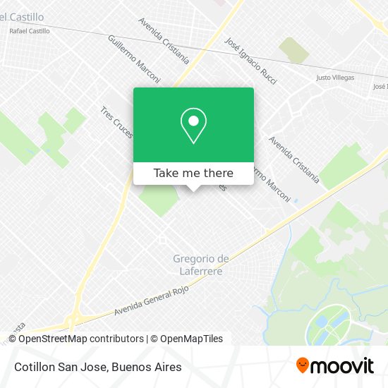 Mapa de Cotillon San Jose