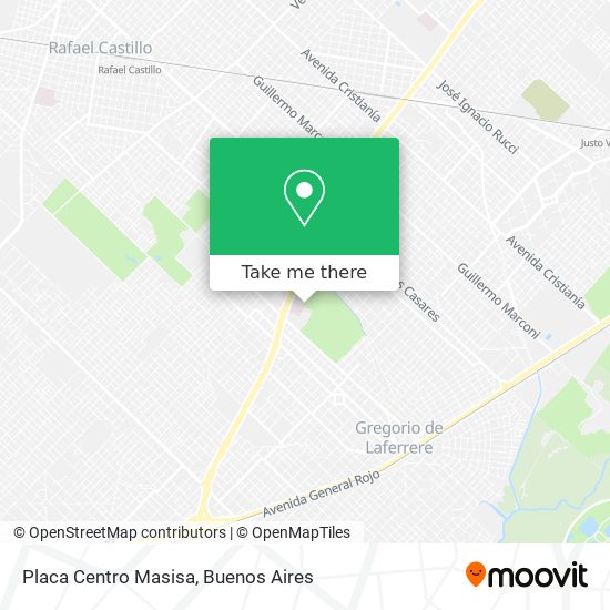 Mapa de Placa Centro Masisa