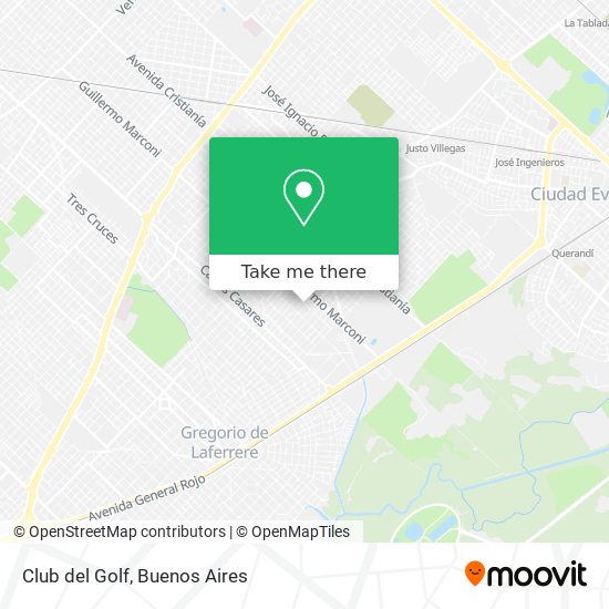 Club del Golf map