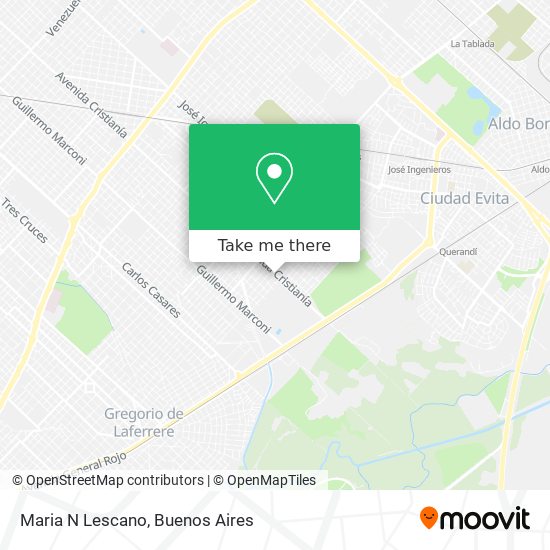 Mapa de Maria N Lescano