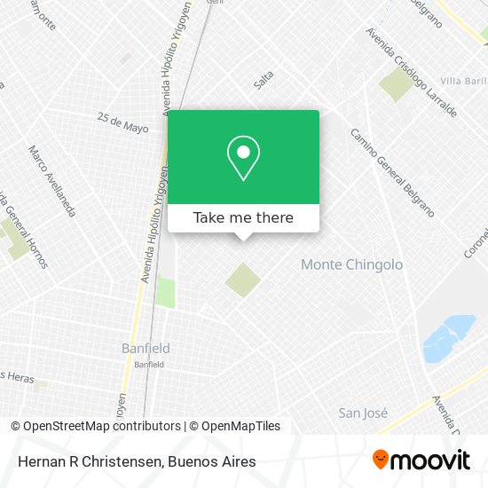 Hernan R Christensen map