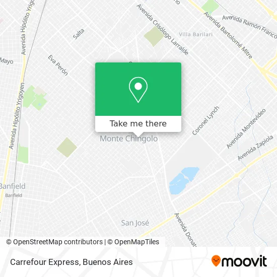 Carrefour Express map