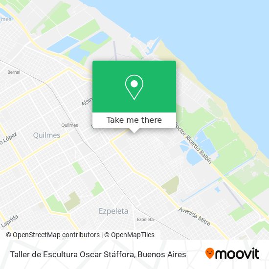 Mapa de Taller de Escultura Oscar Stáffora