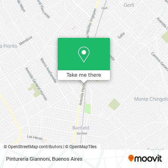 Pintureria Giannoni map