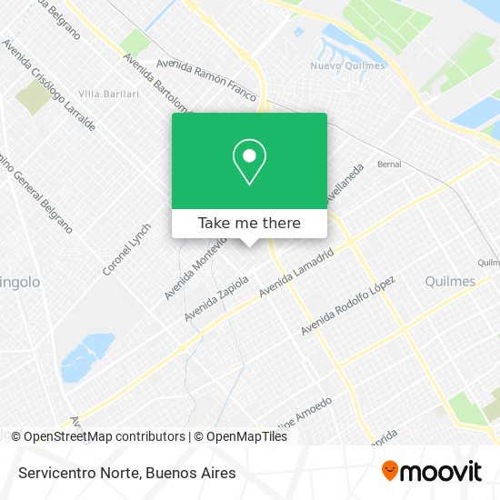 Servicentro Norte map