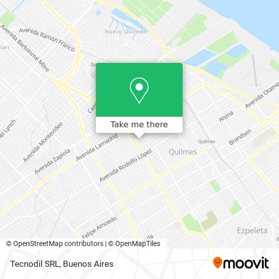 Mapa de Tecnodil SRL