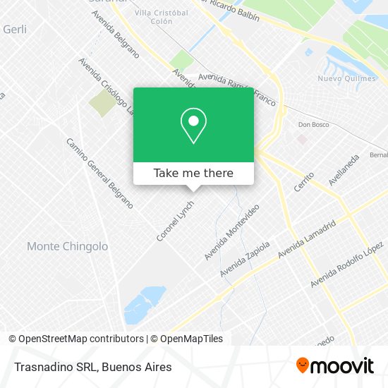 Trasnadino SRL map