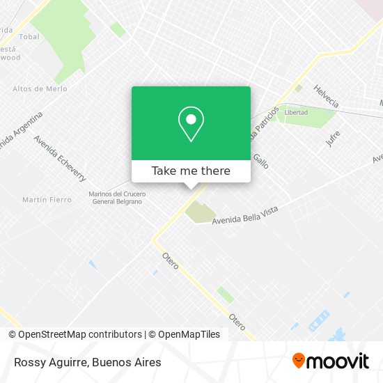 Rossy Aguirre map