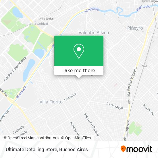 Ultimate Detailing Store map