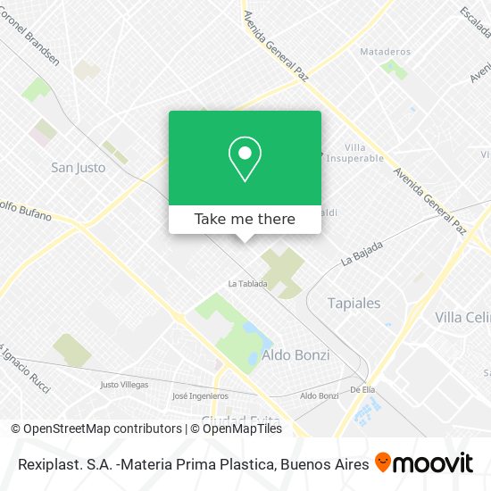 Rexiplast. S.A. -Materia Prima Plastica map