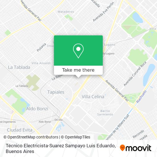Técnico Electricista-Suarez Sampayo Luis Eduardo map