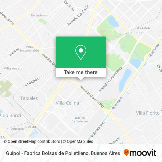 Mapa de Guipol - Fabrica Bolsas de Polietileno