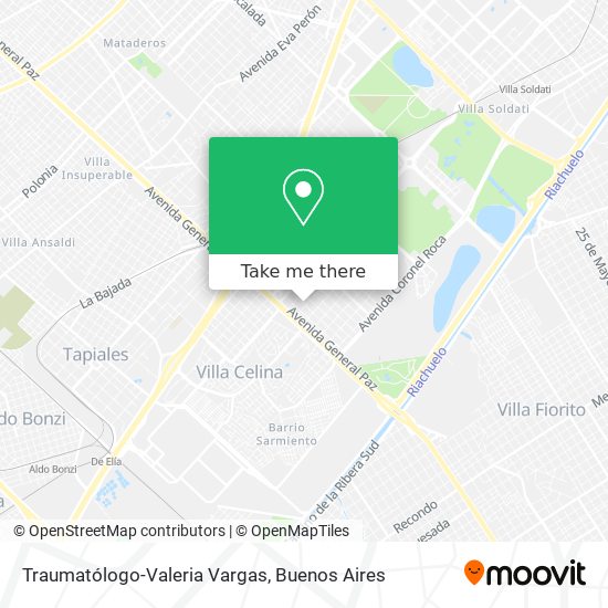 Traumatólogo-Valeria Vargas map