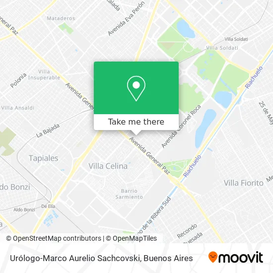 Mapa de Urólogo-Marco Aurelio Sachcovski