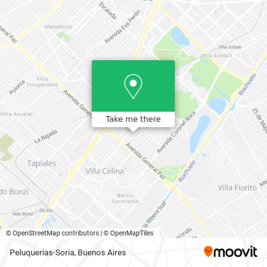 Peluquerias-Soria map
