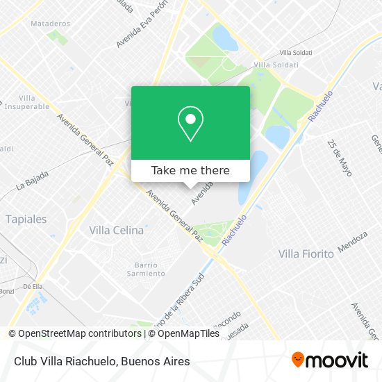 Club Villa Riachuelo map