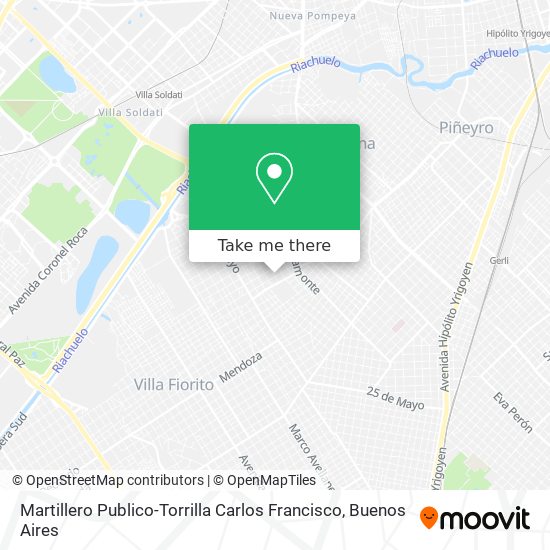 Mapa de Martillero Publico-Torrilla Carlos Francisco