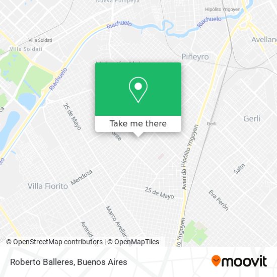 Mapa de Roberto Balleres