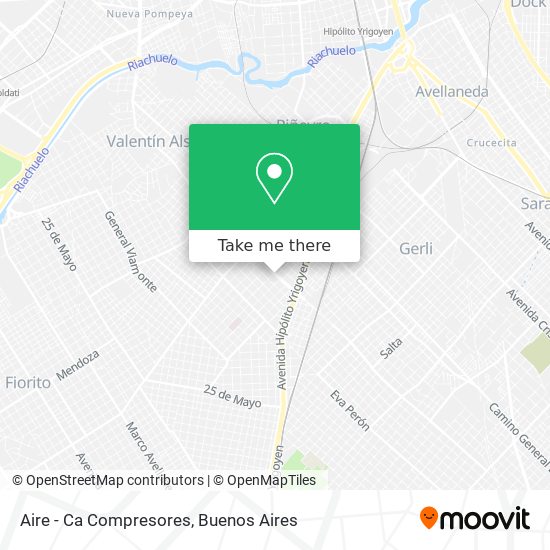Aire - Ca Compresores map