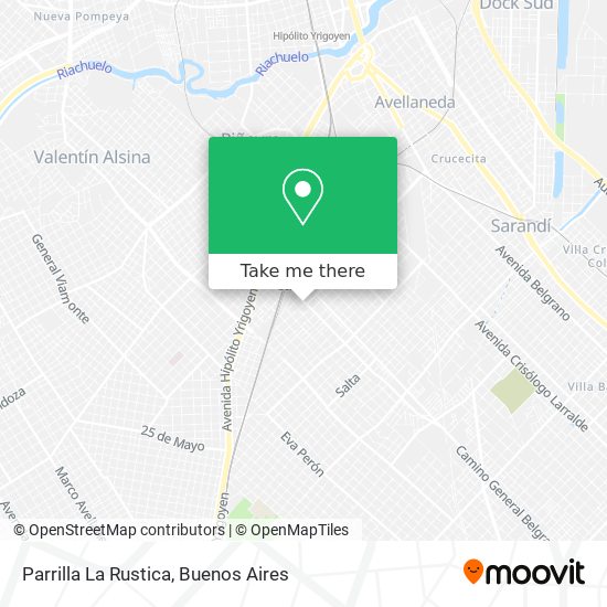 Parrilla La Rustica map