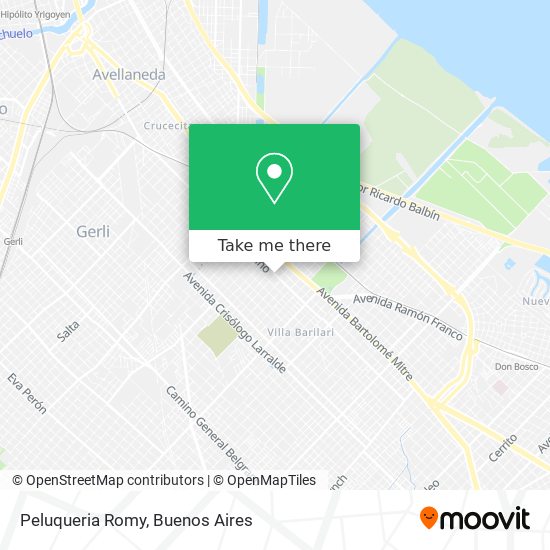 Peluqueria Romy map