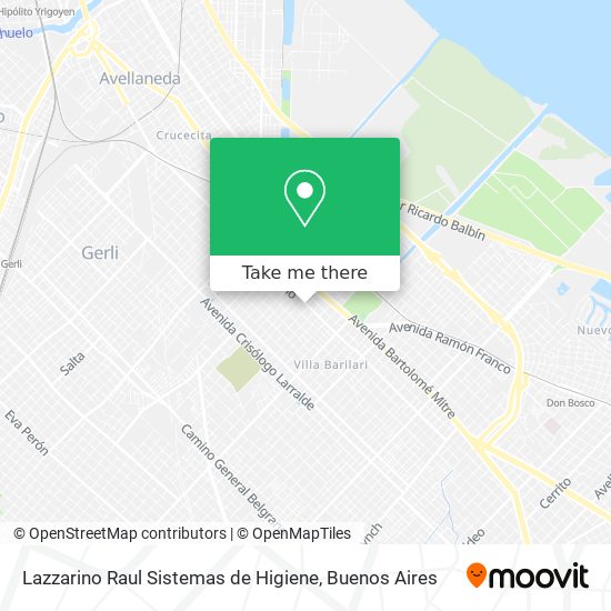 Lazzarino Raul Sistemas de Higiene map