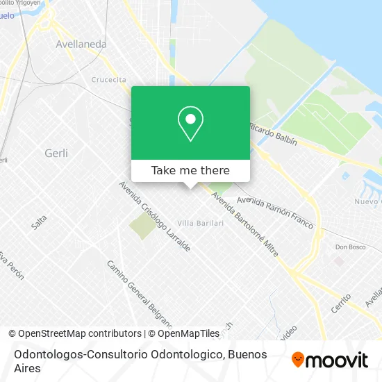 Mapa de Odontologos-Consultorio Odontologico