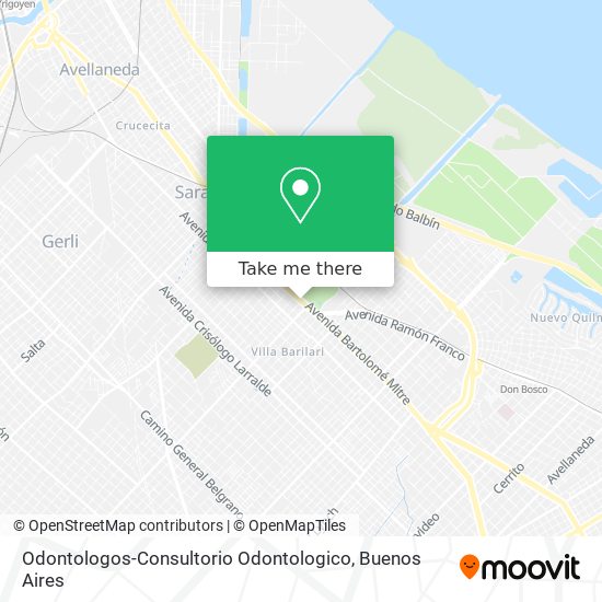 Mapa de Odontologos-Consultorio Odontologico