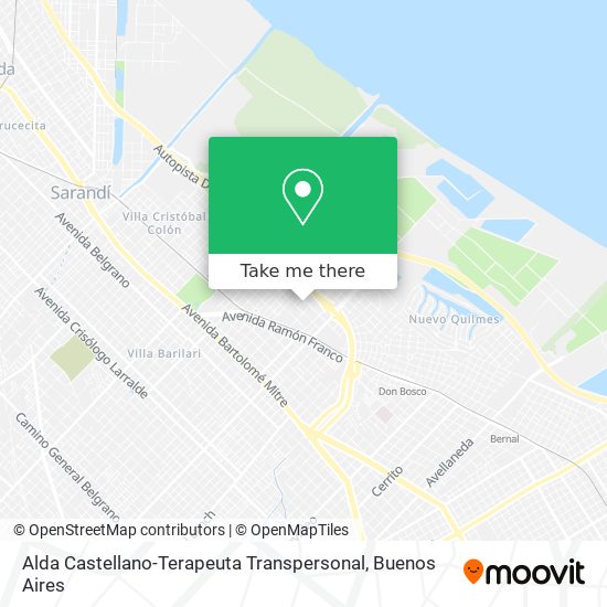 Alda Castellano-Terapeuta Transpersonal map