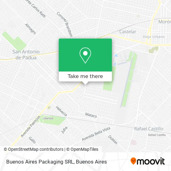 Buenos Aires Packaging SRL map