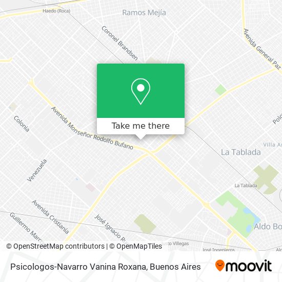 Psicologos-Navarro Vanina Roxana map