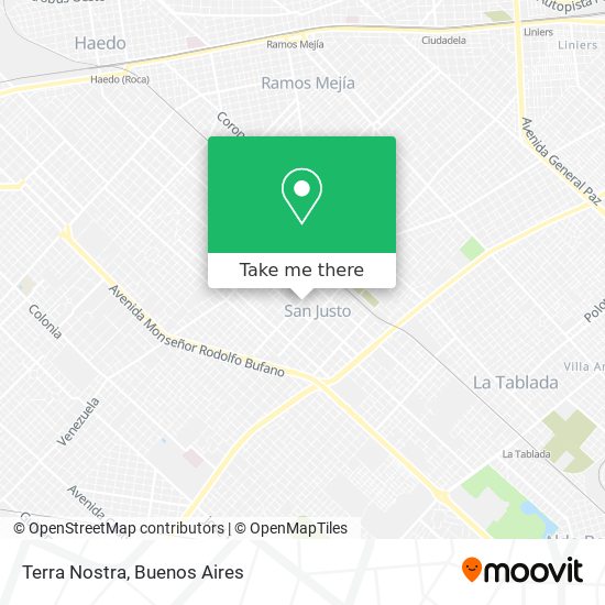 Mapa de Terra Nostra