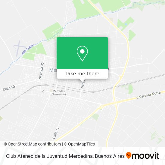 Club Ateneo de la Juventud Mercedina map